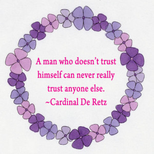 Man Who Doesn’t Trust Himself can never really trust anyone else ...