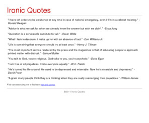 ironic quotes tags ironicquotes quotes ironic famous miserable ...