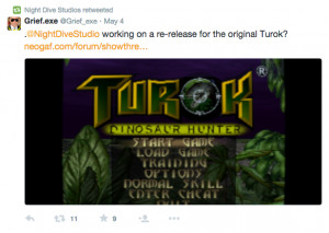 Rumor - Turok: Dinosaur Hunter to receive a PC re-release