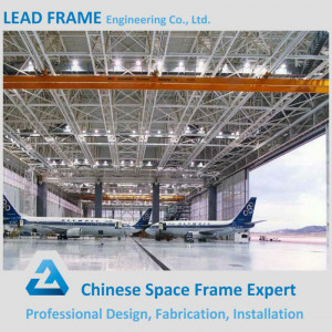 Light Weight Prefabricated Aircraft Hangar Steel Roof Truss ...