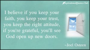Joel Osteen On Positive Thinking Quotes