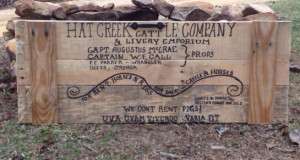 Lonesome Dove Sign Hat Creek Cattle Company