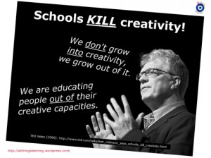 Quotes from Sir Ken Robinson ’ s 2013 TED talk