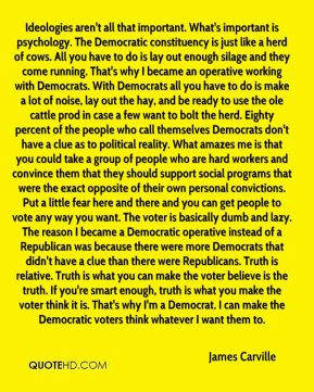 reality. What amazes me is that you could take a group of people ...