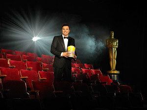 Seth MacFarlane isn't crying over spilled popcorn.