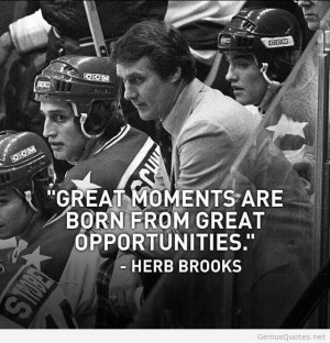 Great moments quote