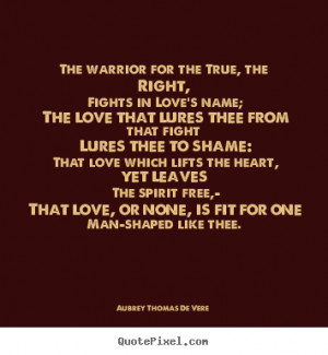 Warrior Quotes About Love