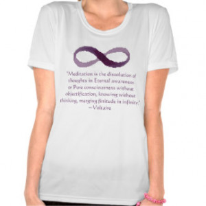 Voltaire Meditation Quote Women't Shirt