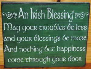 ... Celtic Ireland Bridal Shower Home Decor Inspirational Religious quotes