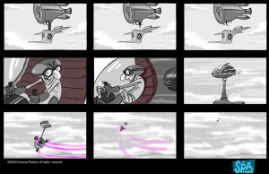 Despicable Me (2010) - Storyboards