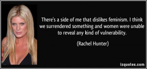 Rachel Hunter's quote #7