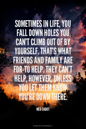 let them know you're down there. Meg Cabot | #quotes, #quote, #love ...