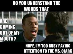 Rush Hour - Chris Tucker quote - do you understand the words that are ...