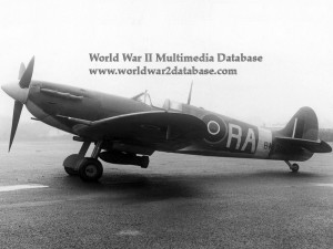 RAF Supermarine Spitfire Vb at Kenley Airfield