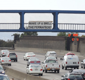 ... freeways around the San Francisco Bay Area, quotations by Brian Eno