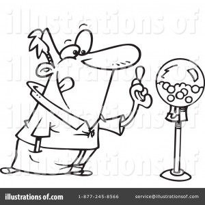 Royalty Free Rf Laughing Clipart Illustration By Ron Leishman