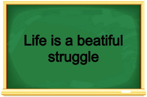 Life Is A Beautiful Struggle