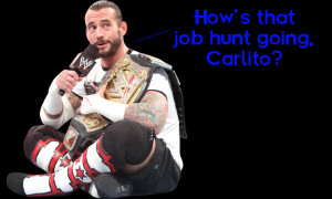 Carlito takes swipe at CM Punk