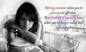 Emo Quotes About Missing Someone Missing someone when you're