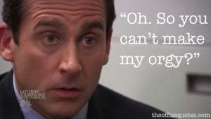 Michael Scott Orgy with Holly