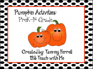 Funny Pumpkin Activites