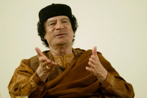 , long-surviving ruler, the ruthless Libyan dictator Muammar Gaddafi ...