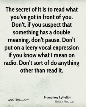 Double Meaning Quotes