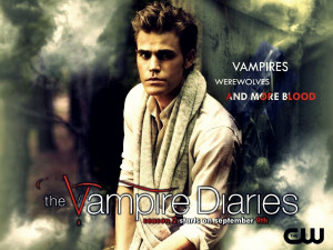 The Vampire Diaries season 2 promo wallpaper