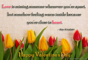 Greeting Quotes Valentines Day Love Thoughts Wallpaper