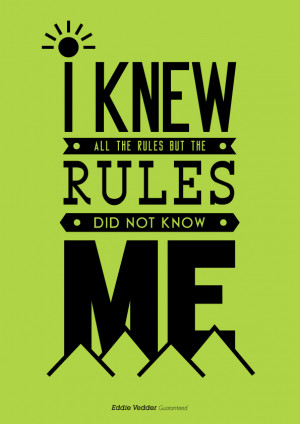 Music Philosophy: Famous Lyrics as Typographic Art