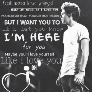 One Direction Little Things Quotes Niall