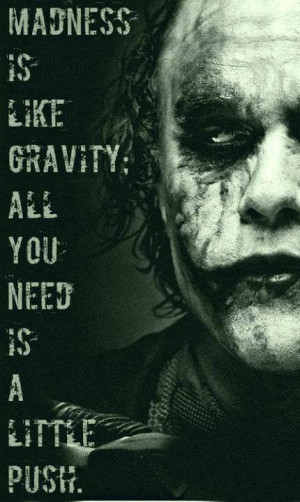 The Joker Epic quote