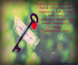 happy valentines day greetings for my husband
