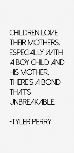 Children love their mothers. Especially with a boy child and his ...