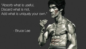 ... Bruce Lee quotes, it is true for both life and practicing martial arts