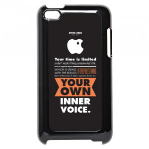 Steve Jobs Life Quotes iPod Touch 4 Case