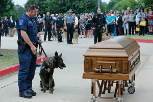 Oklahoma City Police Force Holds Funeral for Fallen K-9 Officer, Kye ...