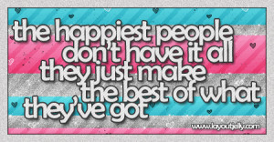 quote happy people layout