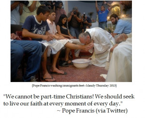 Pope Francis on Christianity