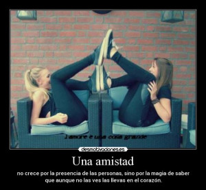 carteles amistad una amistad desmotivaciones