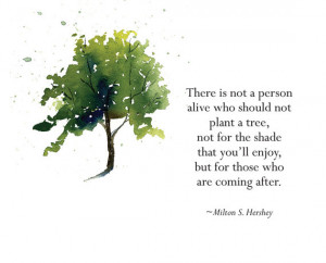 Milton Hershey's wise words 