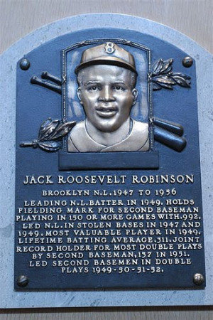 April 15, 1947: Jackie Robinson Takes The Field As A Brooklyn Dodger ...