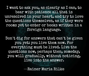 Rilke quote