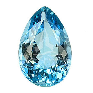 The name for this beautiful Aquamarine gemstone with its hues of light ...