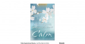calm_inspirational_quote_white_dogwood_flowers_stationery ...