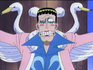 My favorite anime villain must be MR.2 BON CLAY from One Piece ...