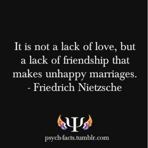 It's not a lack of love...