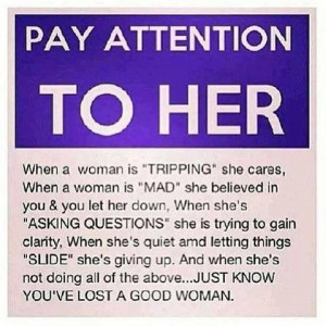 Pay Attention to Your Girl