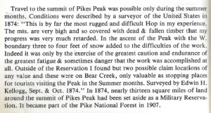 He described the experience as: 