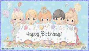 Precious Moments feliz cumpleaños - Imagui